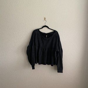 Free People Cropped Pullover (Lucy Pullover)